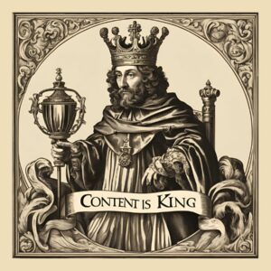 content is king