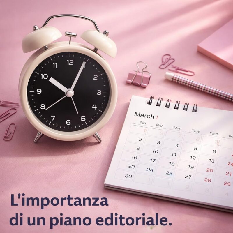 l'importanza i un piano editoriale