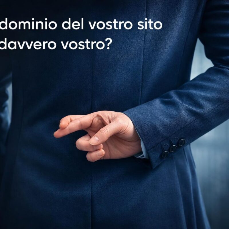 il dominio del vostro sito è davvero vostro ?