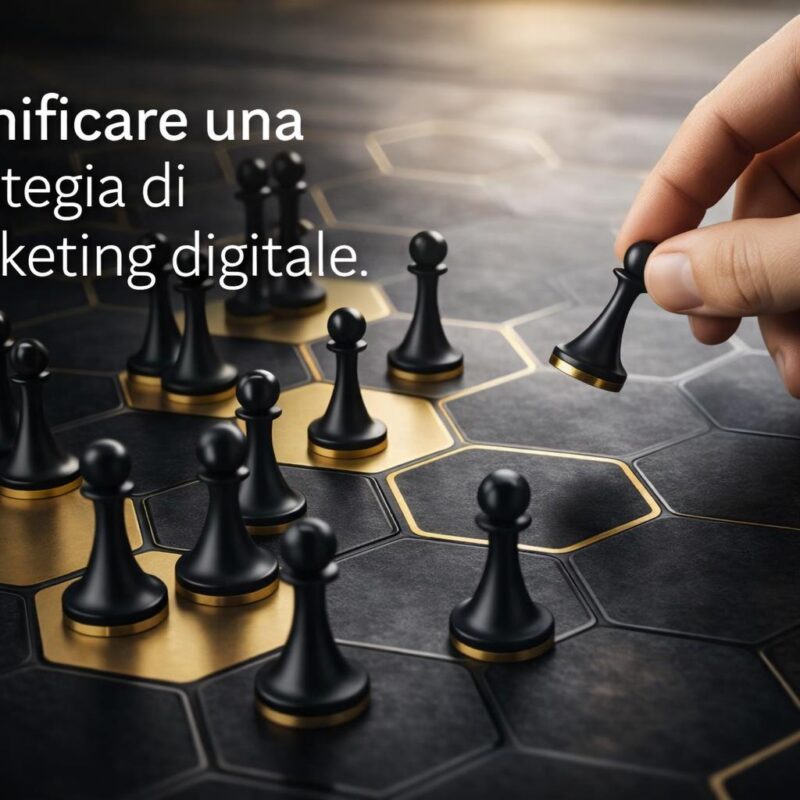 pianificare una strategia di marketing digitale