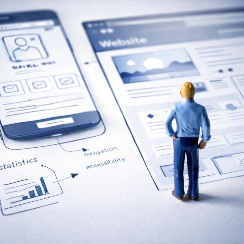 disegnare siti web con ux e ui progettate per gli utenti